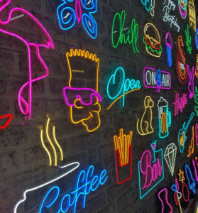 Neon signs